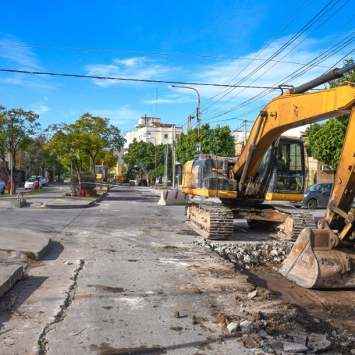 Corte total en un tramo de avenida Colón por trabajos de repavimentación